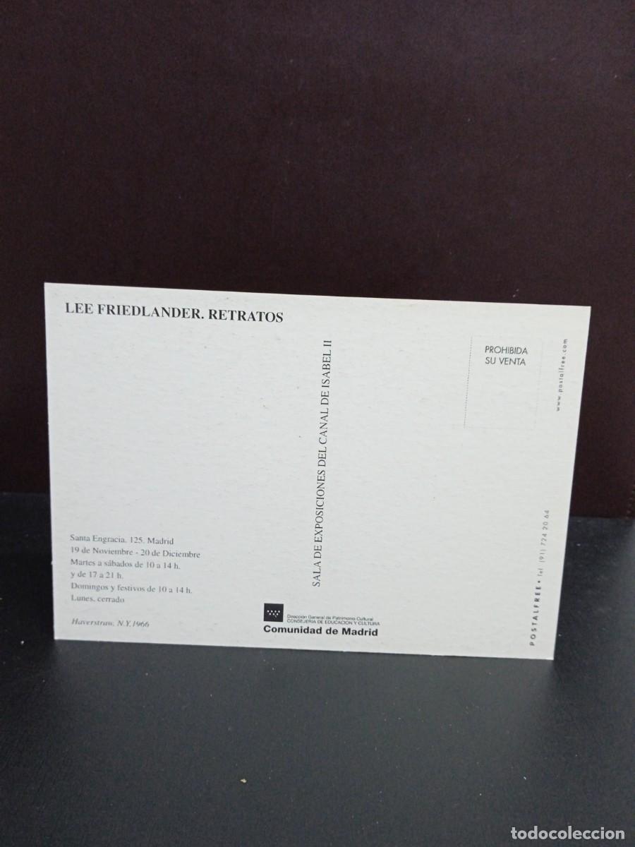 Postales: P852 Postal Lee Friedlander, retratos. Postalfree - Foto 2