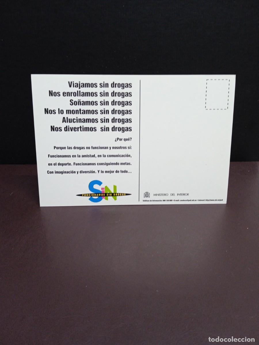 Postales: P1099 Postal Funcionamos sin drogas - Foto 2