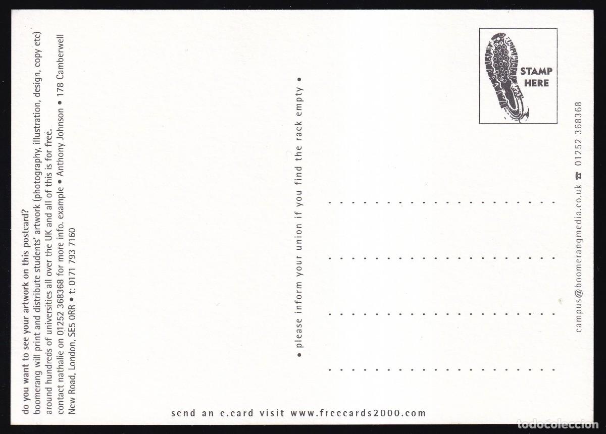 Postales: U. K. Design: Anthony Johnson. Nueva. - Foto 2