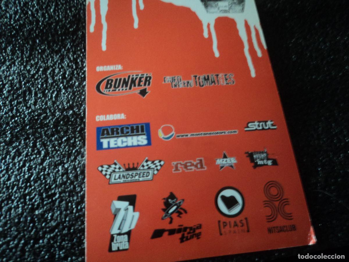 Postales: chettoblaster, sala apolo, barcelona 2003 - Foto 2