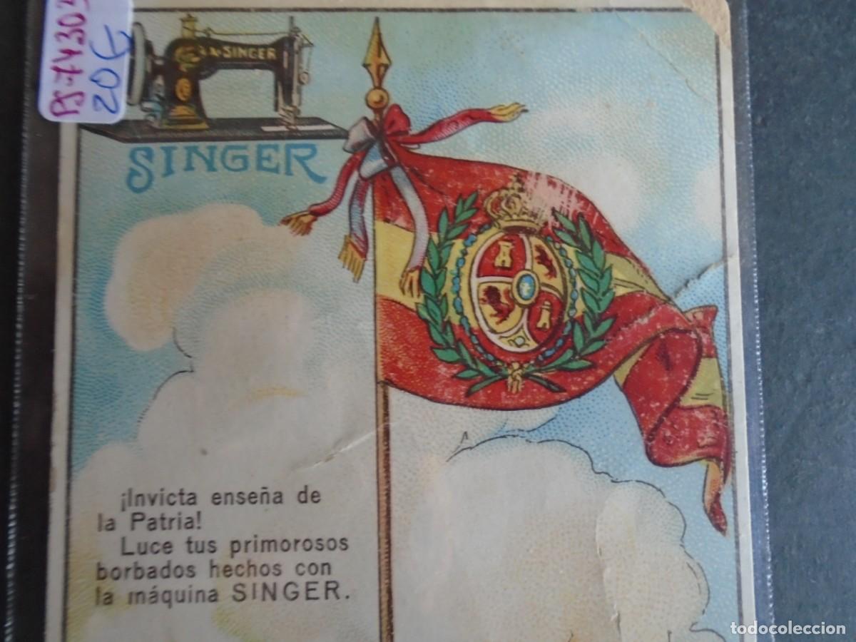 Postales: (PS-74303)POSTAL PUBLICITARIA SINGER - Foto 2