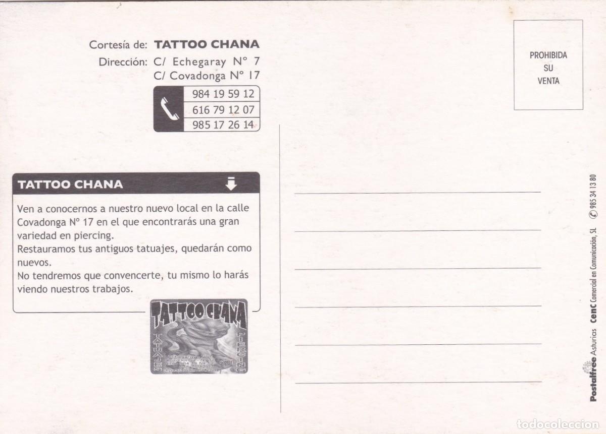 Postales: TATTOO CHANA - POSTALFREE - Foto 2