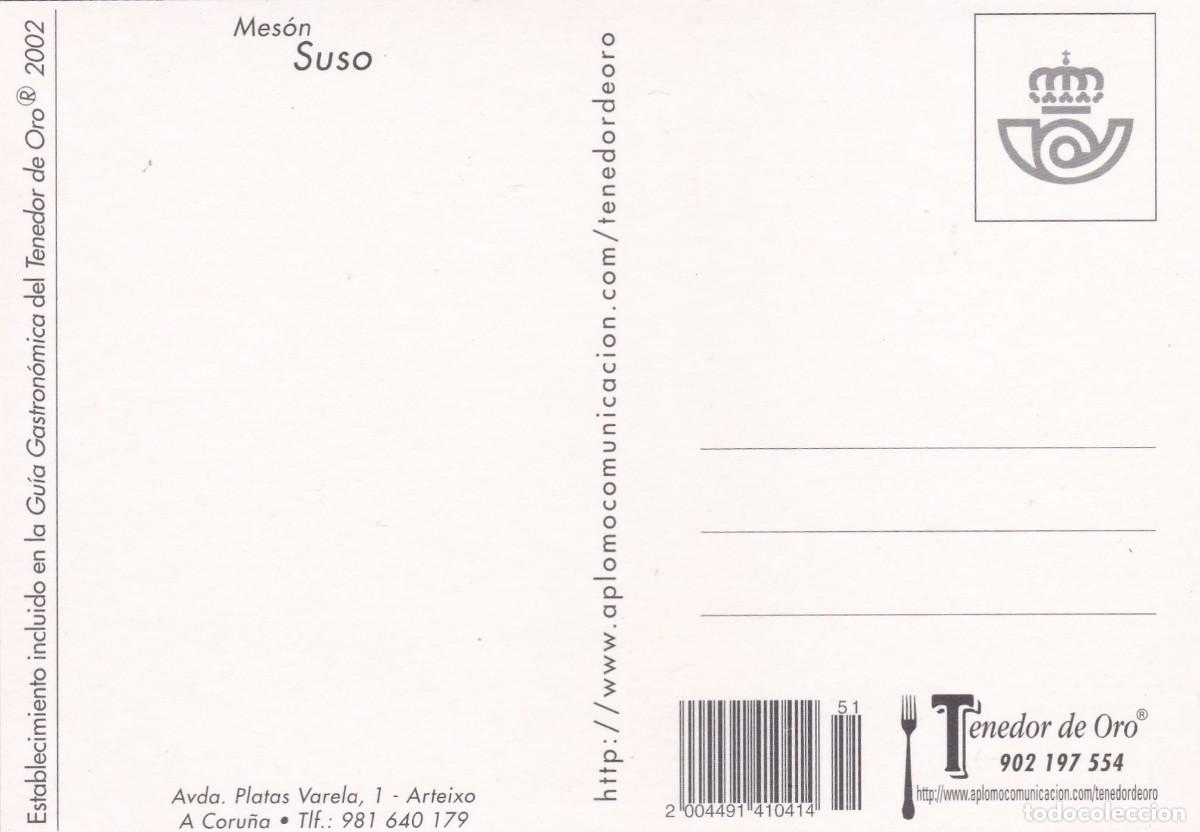 Postales: MESON SUSO. ARTEIXO (A CORU&Ntilde;A) - Foto 2