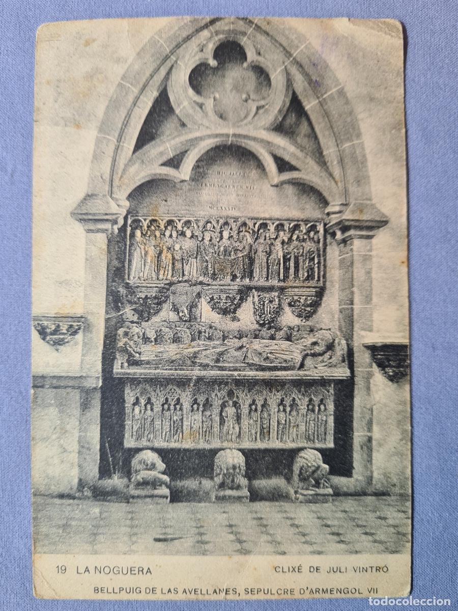 Postales: Postal de la Noguera propaganda antigua. - Foto 1