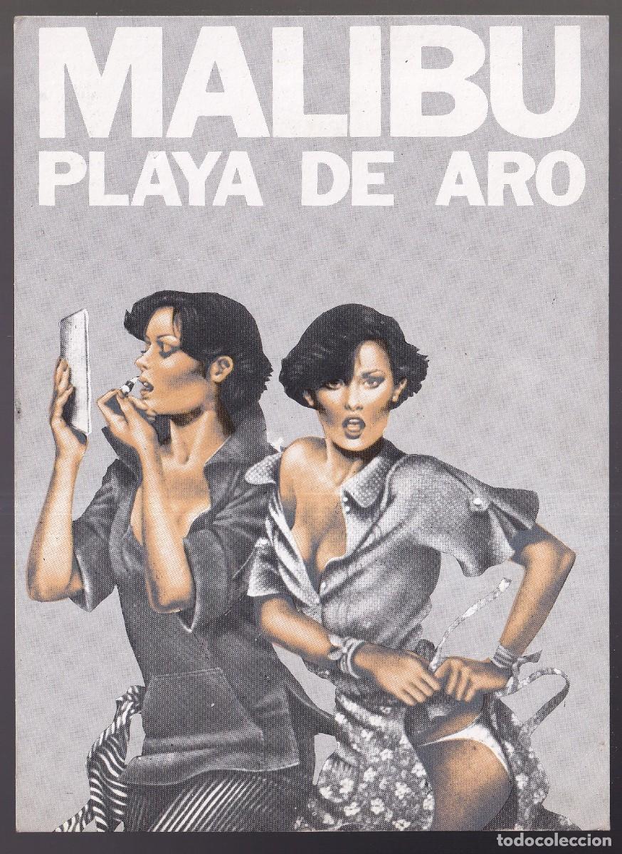 Postales: Playa de Aro. *Malibu* Meds: 110x152 mm. Nueva.
