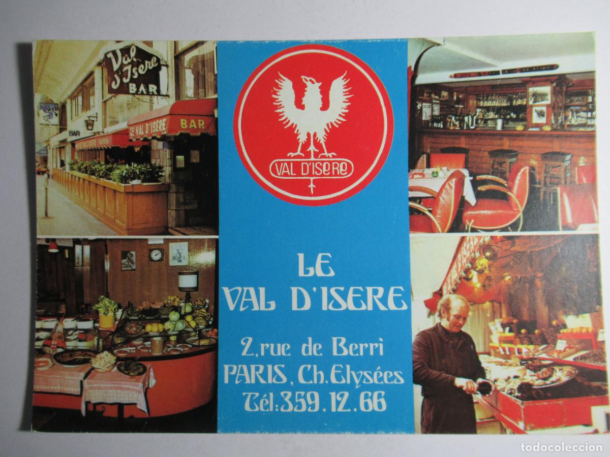 Postales: Restaurant Bar Le Val dIsere - Paris - Ch. Elys&eacute;es - Foto 1