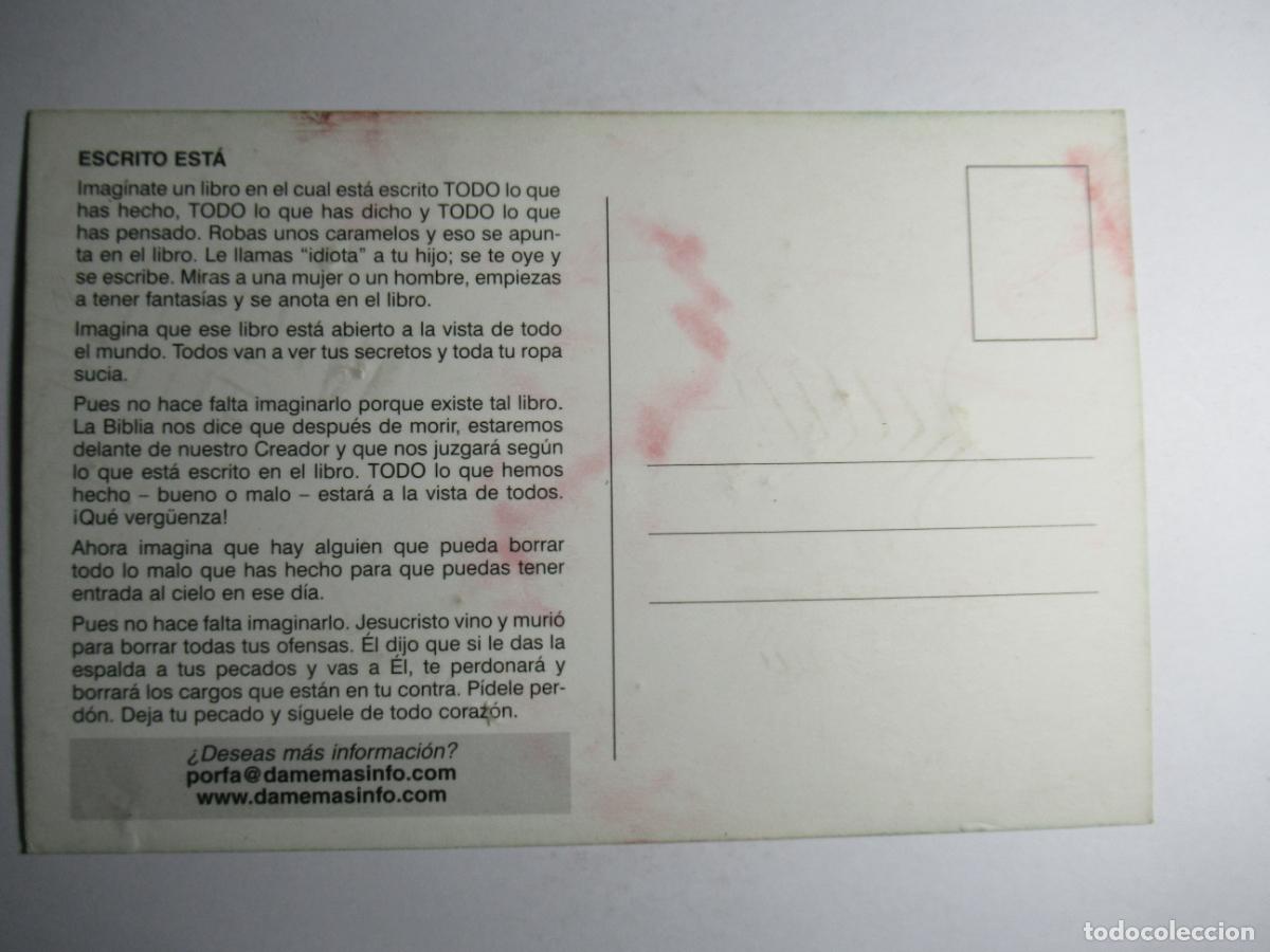 Postales: Postal Publicitaria Dame M&aacute;s - Foto 2