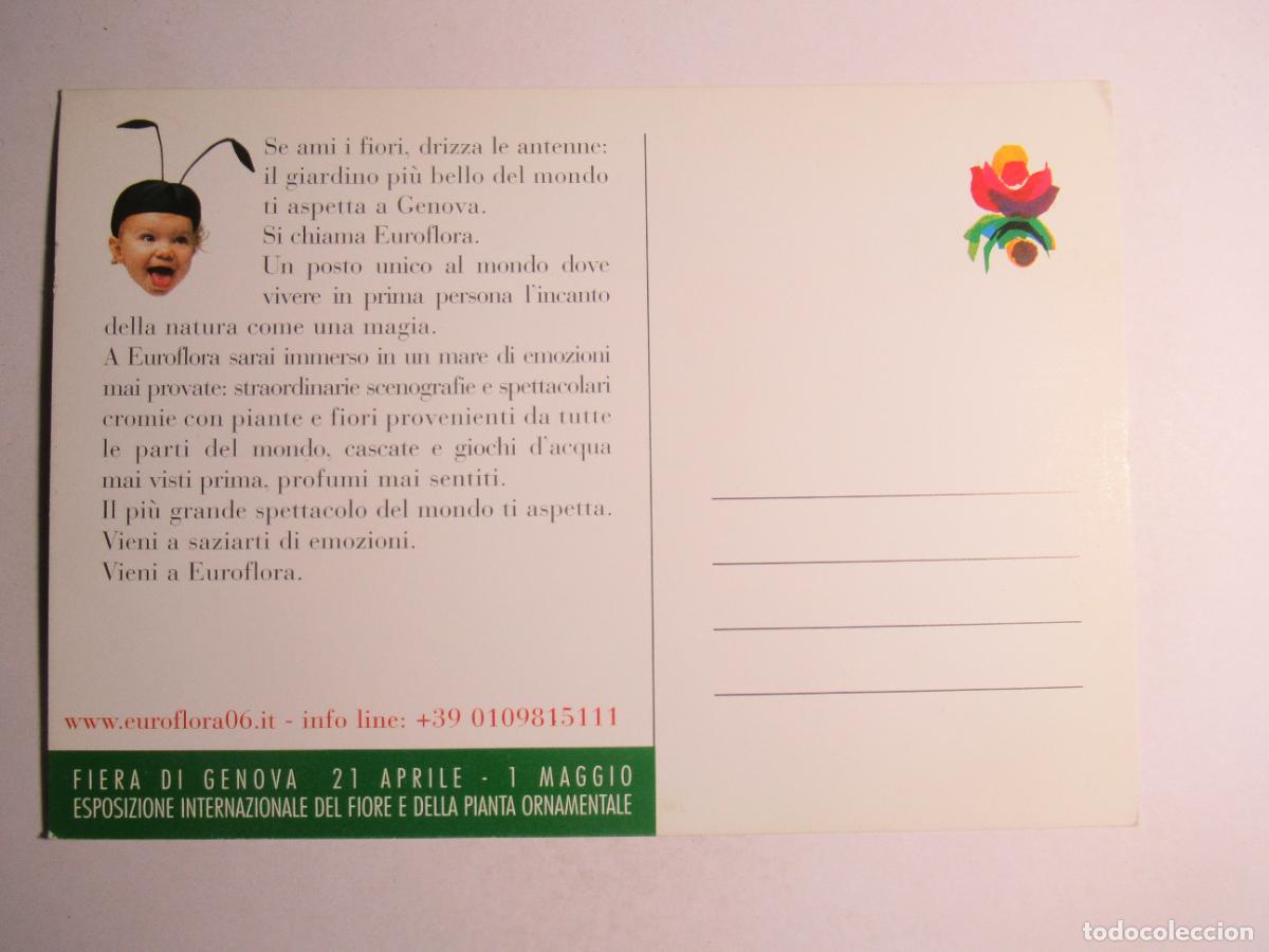 Postales: Postal Euroflora 2006 - Foto 2