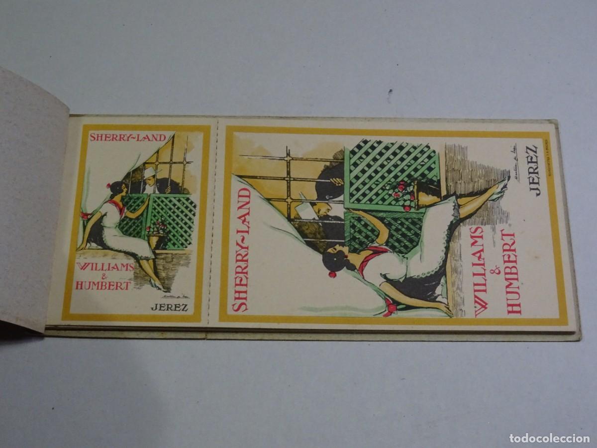 Postales: WILLIAMS & HUMBERT SHERRY SHIPPERS - JEREZ DE LA FRONTERA AND LONDON, BLOC COMPLETO DE 10 POSTALES