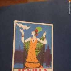 Postales: BALDRICH. SEVILLA. FIESTA DE PRIMAVERA 1930. SEMANA SANTA. POSTAL ANTIGUA ORIGINAL
