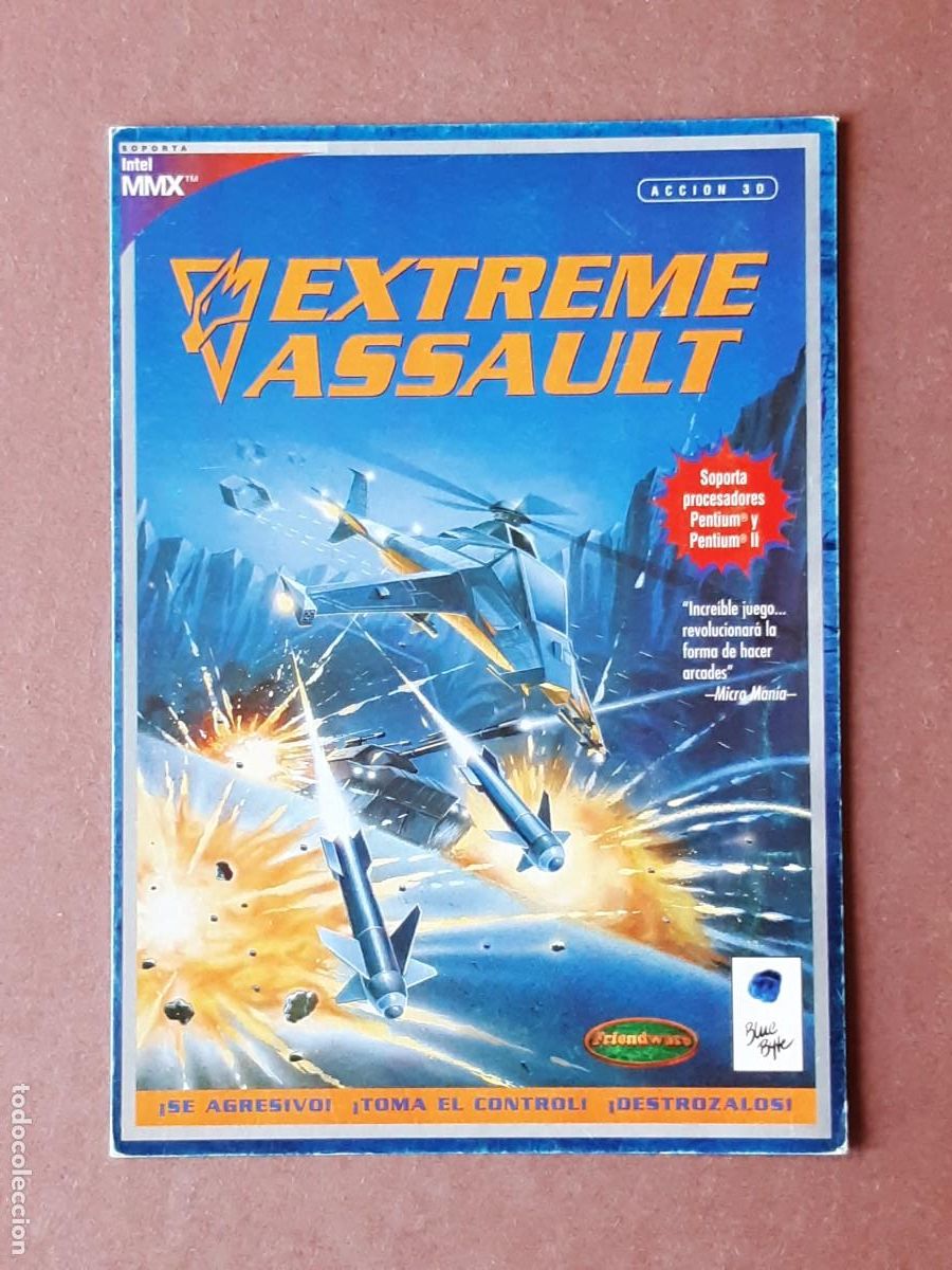 Postales: POSTAL BLUE BYTE SOFTWARE. EXTREME ASSAULT. 1997. SIN CIRCULAR. - Foto 1