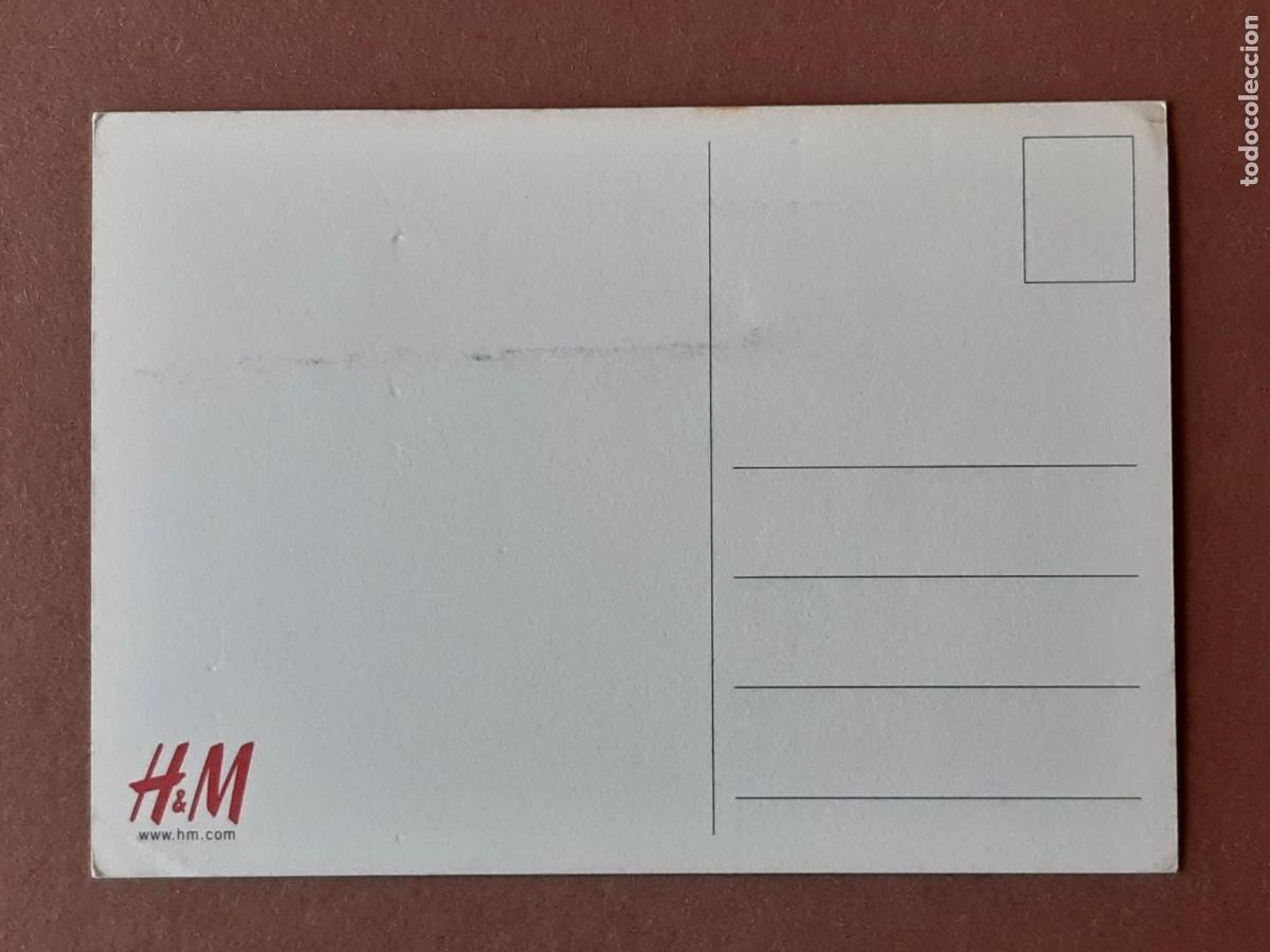 Postales: POSTAL H&M. GISELE B&Uuml;NDCHEN. SIN CIRCULAR. - Foto 2