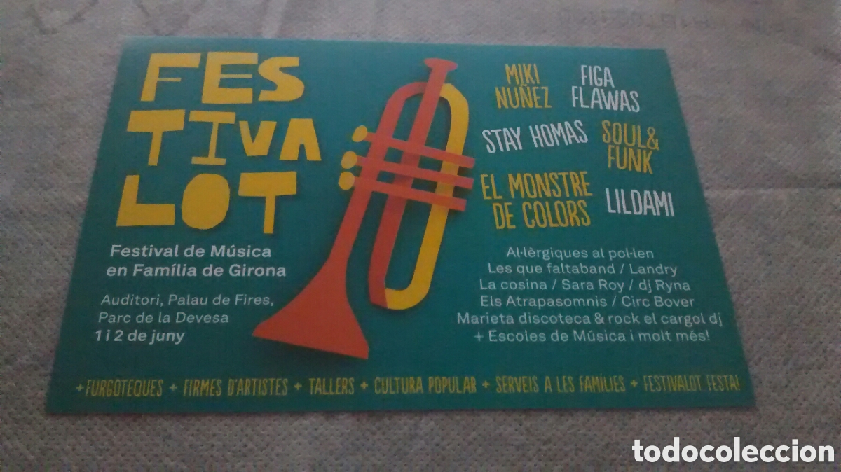 Postales: FESTIVALOT, SIN CIRCULAR (A10) - Foto 1