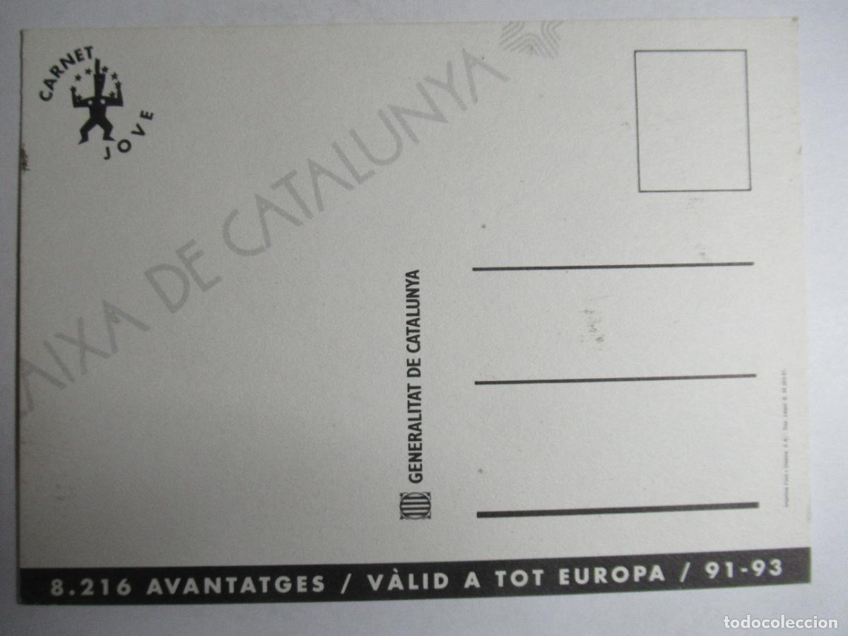 Postales: Fes-te el Carnet Jove - Generalitat de Catalunya - Foto 2