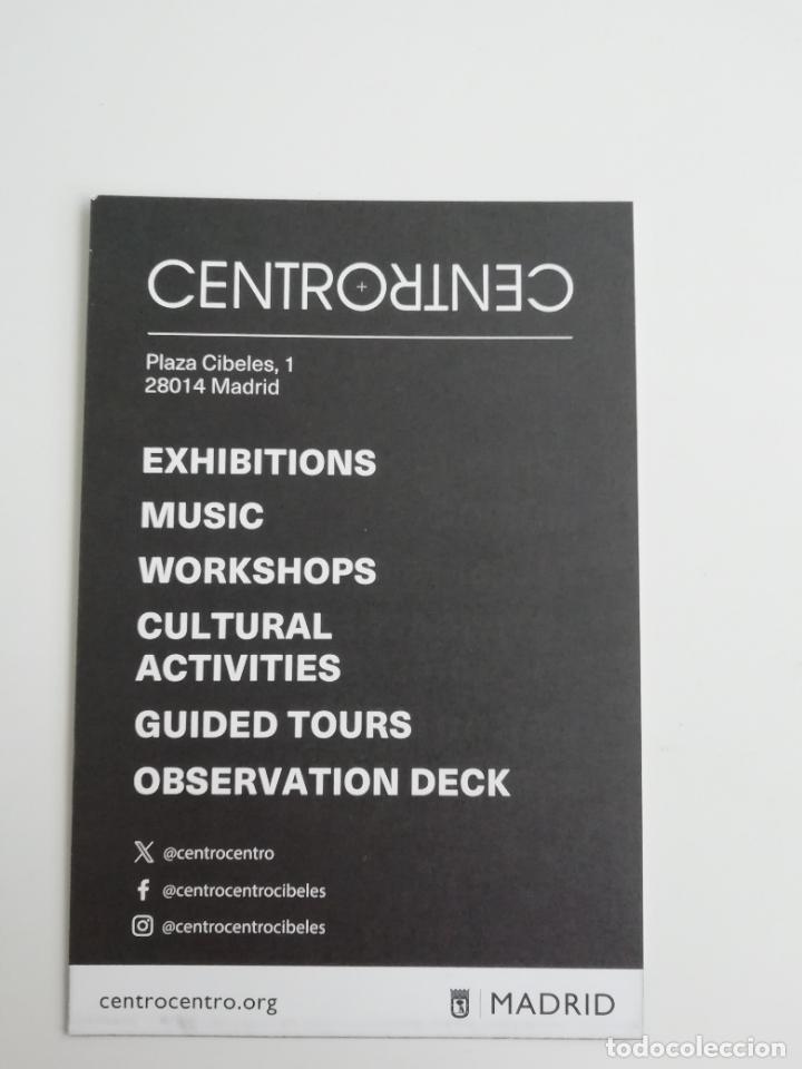 Postkarten: Postal CentroCentro Madrid Cultura Cibeles Museos
