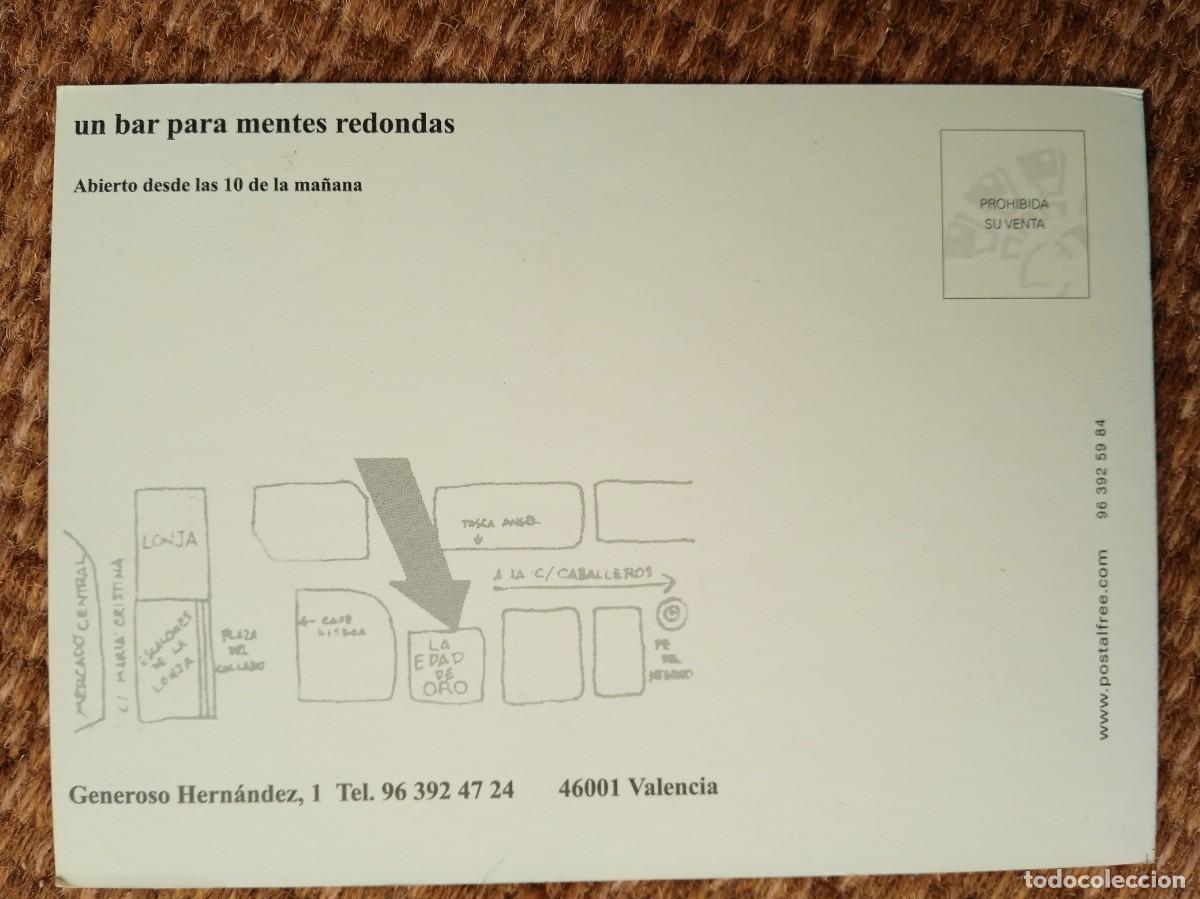 Postales: BAR LA EDAD DE ORO - VALENCIA - Foto 2