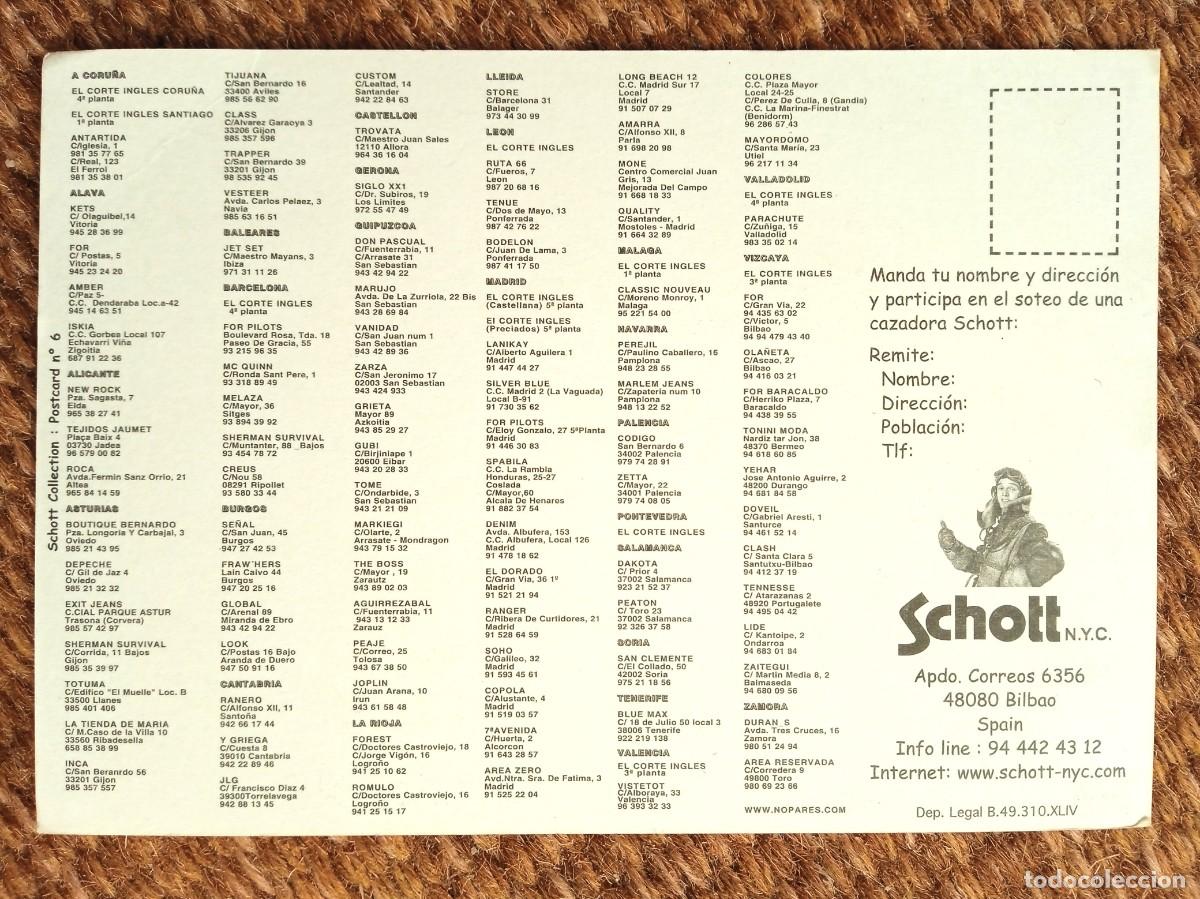 Postales: SCHOTT NYC CAZADORAS - Foto 2
