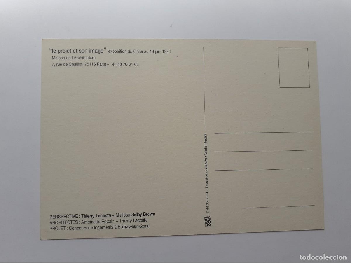 Postales: POSTAL - LE PROJET ET SON IMAGE - EXPOSITION 1994 - Foto 2