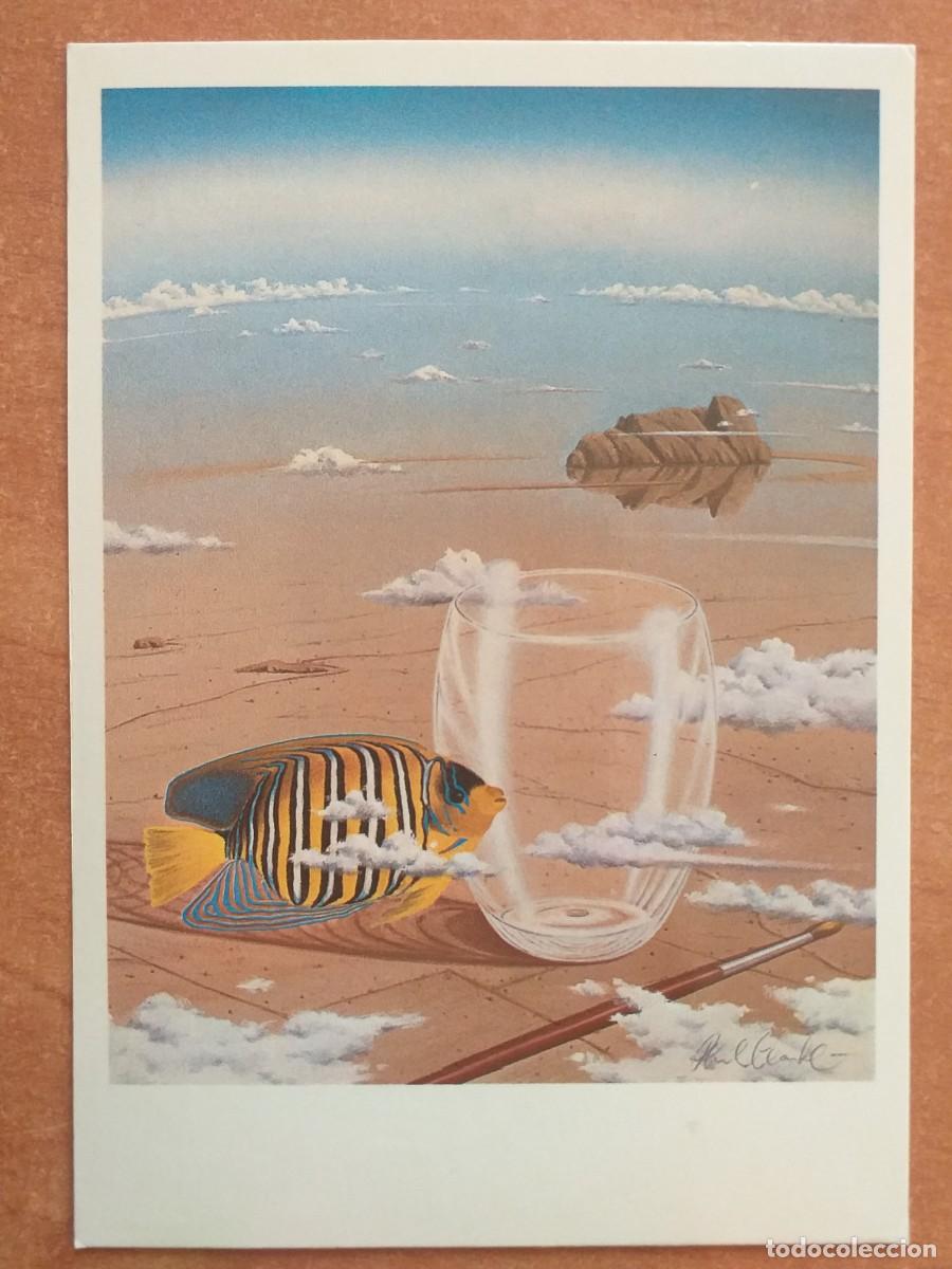 Postales: EXPOSICI&Oacute;N DE PHIL CLARKE - POSTAL PUBLICITARIA - Foto 1