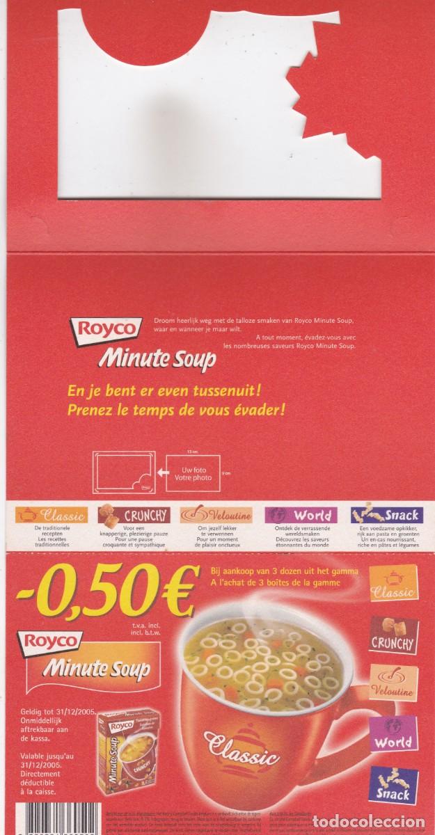 Postales: ROYCO. MINUTE SOUP (BELGICA) - POSTAL TRIPTICO - Foto 2