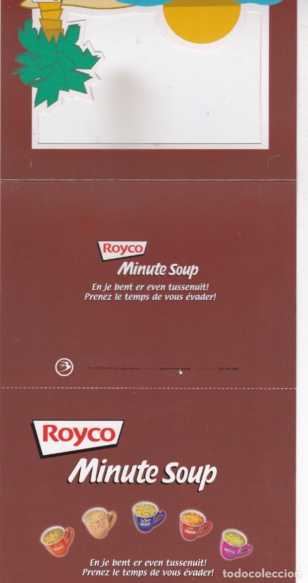 Postales: ROYCO. MINUTE SOUP (BELGICA) - POSTAL TRIPTICO - Foto 3