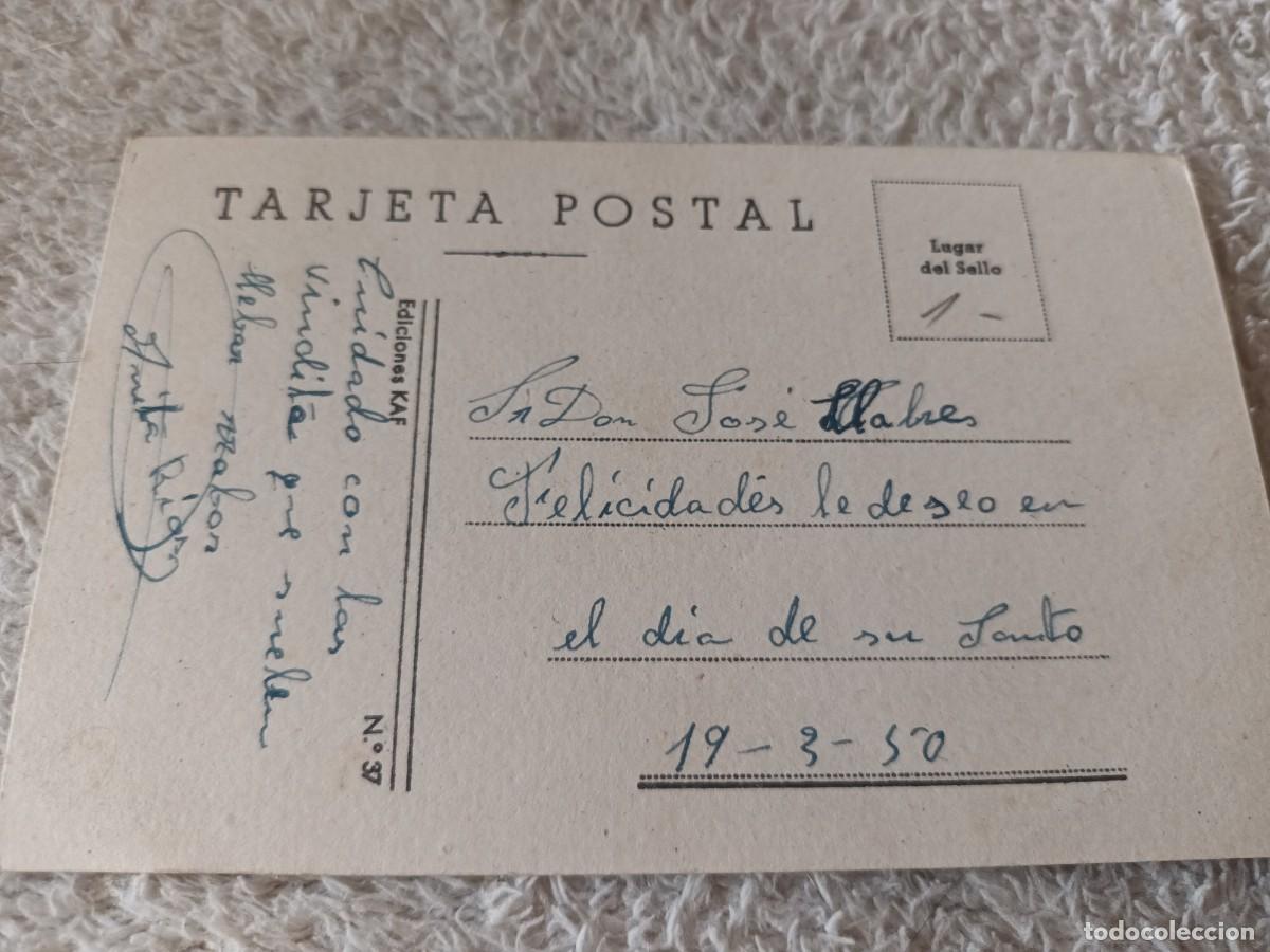 Postales: Postal publicitaria a&ntilde;o 1.950 - Foto 3