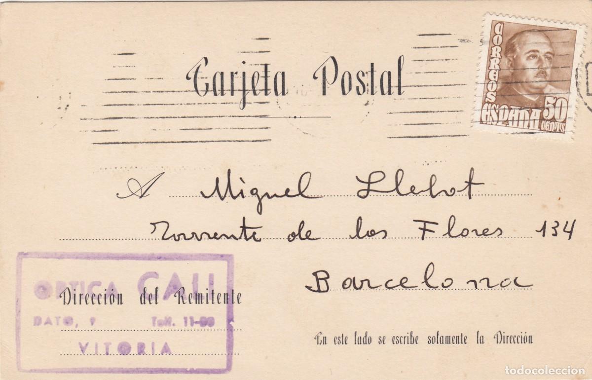 Postales: TARJETA POSTAL COMERCIAL DE &Oacute;PTICA CALI EN VITORIA - Foto 1