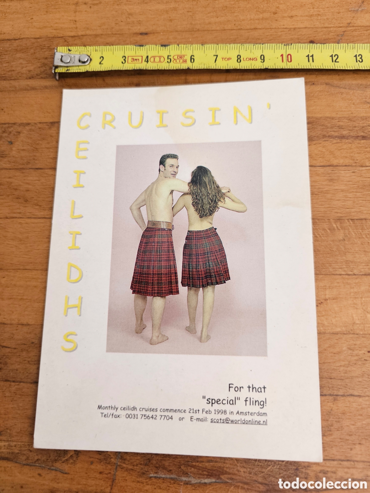 Postales: Postal de Cruisin Ceilidhs 1998 &Aacute;msterdam - Foto 2