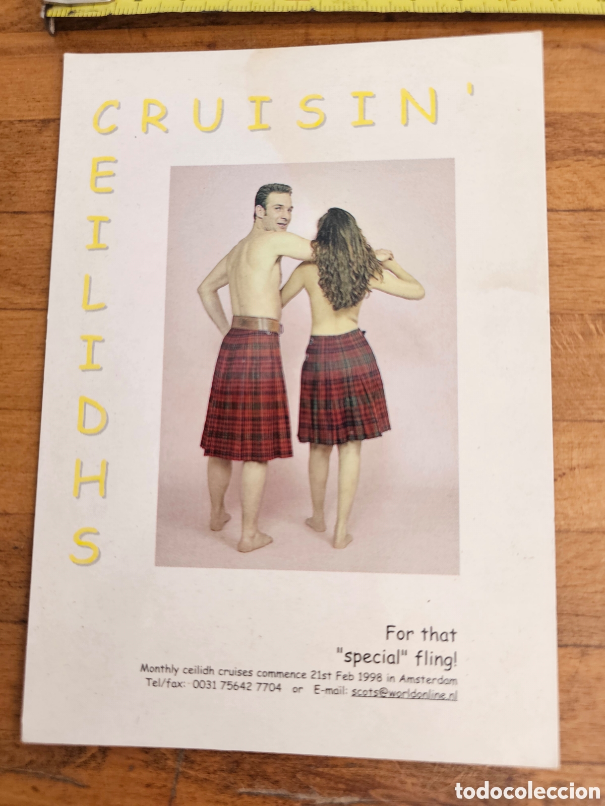 Postales: Postal de Cruisin Ceilidhs 1998 &Aacute;msterdam - Foto 1