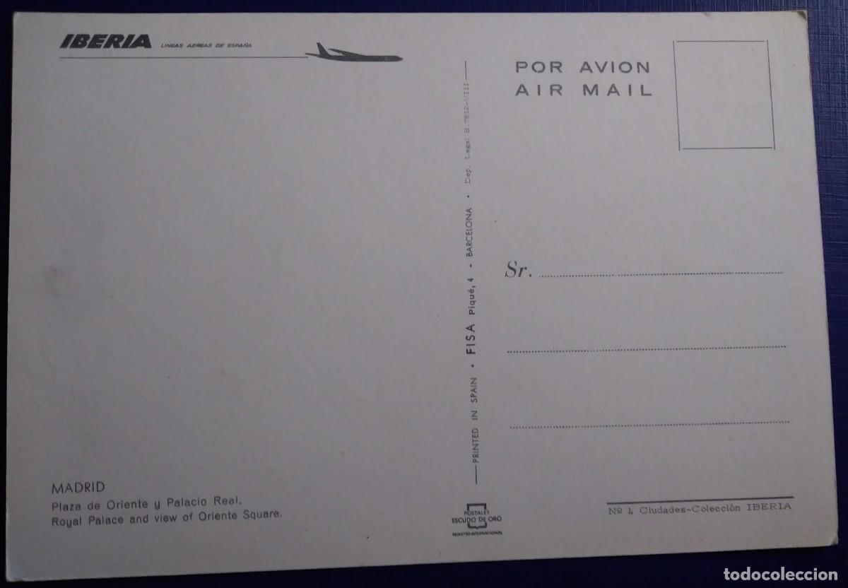 Postales: Antigua postal de IBERIA - MADRID - SIN CIRCULAR - Foto 2