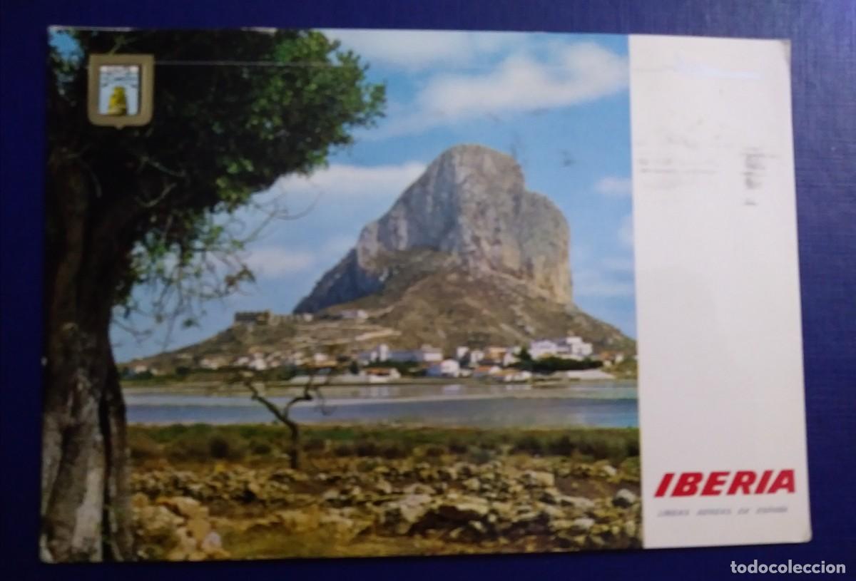 Postales: Antigua postal de IBERIA - CALPE - ESCRITA - Foto 1