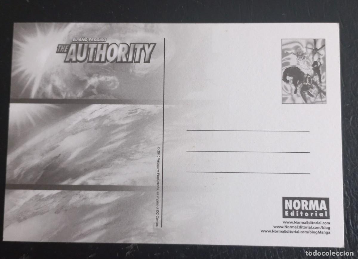 Postales: Postal publicitaria NORMA EDITORIAL de THE AUTHORITY - Foto 2
