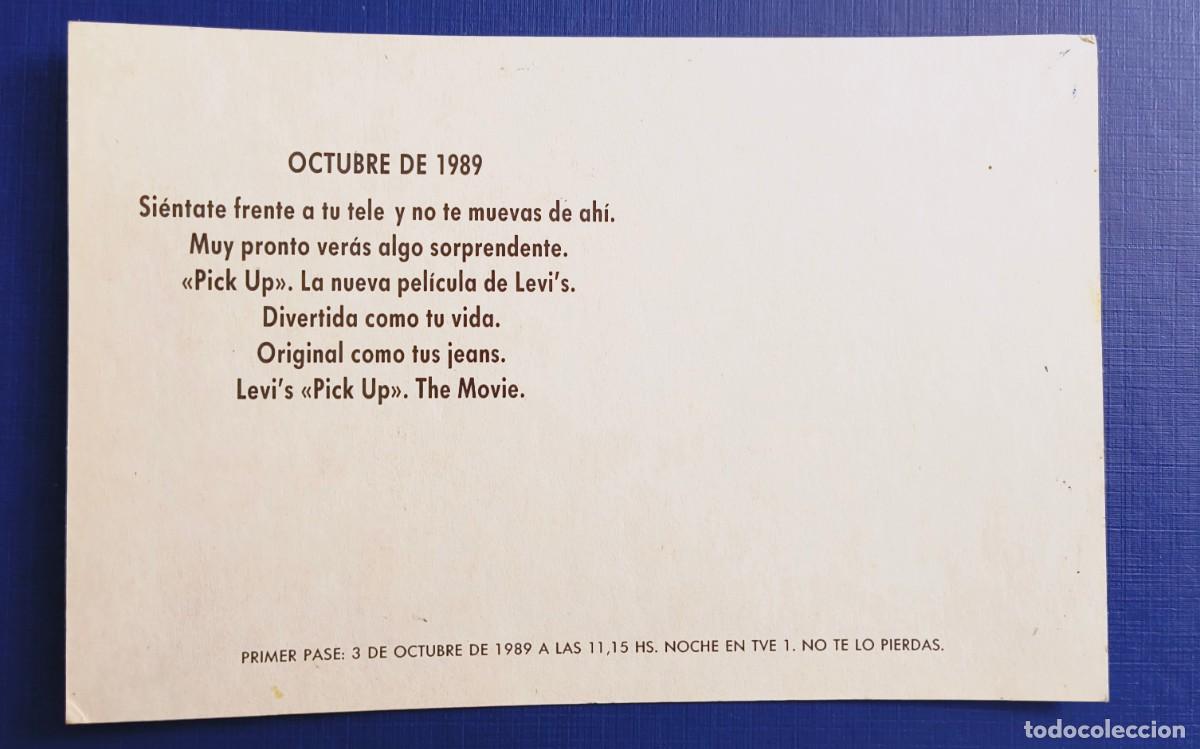 Postales: POSTAL PUBLICITARIA DE LEVIS - Foto 2