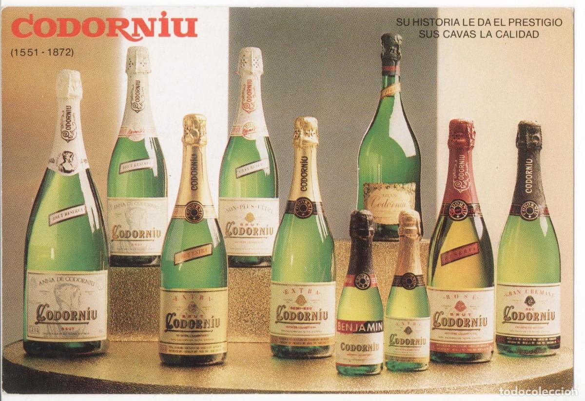 Postales: Tarjeta publicitaria Bodegas Codorni&uacute;- - Foto 1