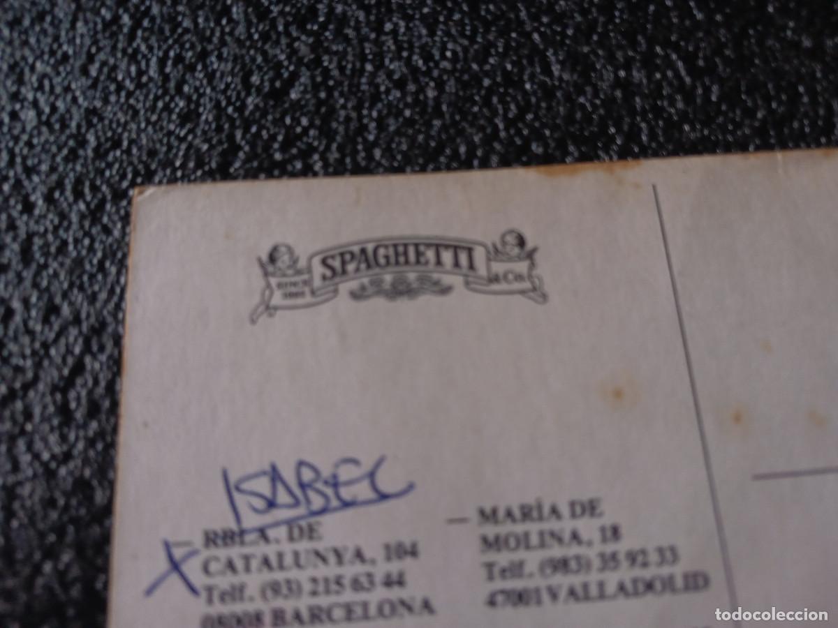 Postales: spaghetti, rambla de catalunya, barcelona - Foto 2