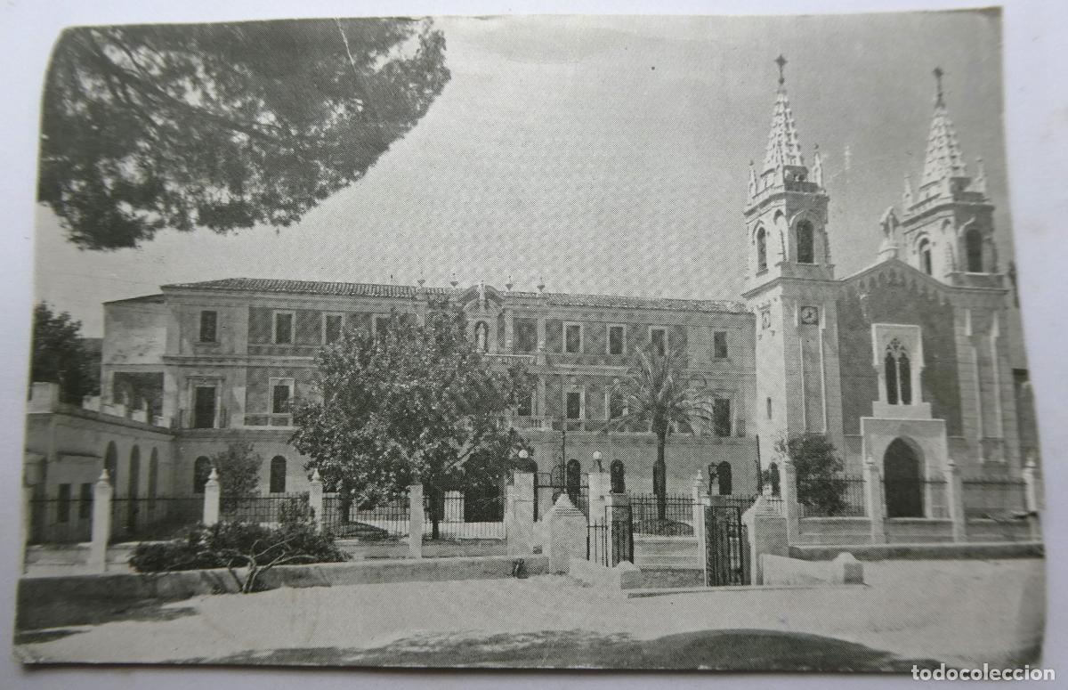 Postales: Colegio la Concepcion Onteniente ,con publicidad - Foto 1