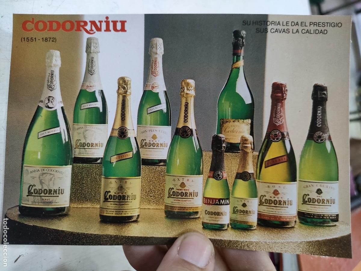 Postales: Postal CODORNIU SC Publicidad Cavas - Foto 1