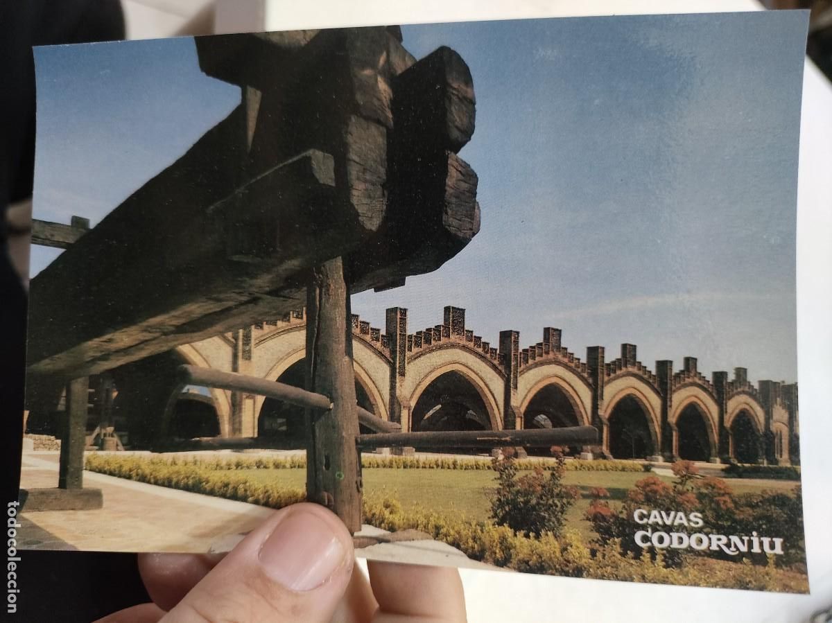 Postales: Postal CAVAS CODORNIU Museo CODORNIU Monumento Nacional SC 1985 - Foto 1