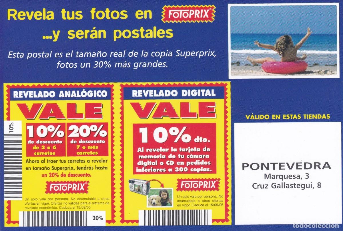 Postales: FOTOPRIX - CON VALES EN EL REVERSO - Foto 2