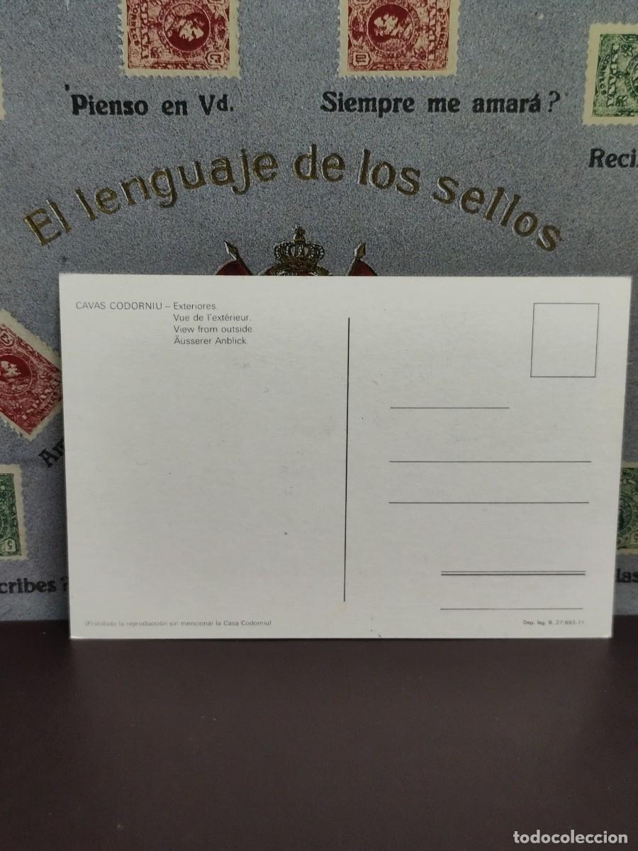 Postales: P3130 Postal Cavas Codorniu Exteriores - Foto 2