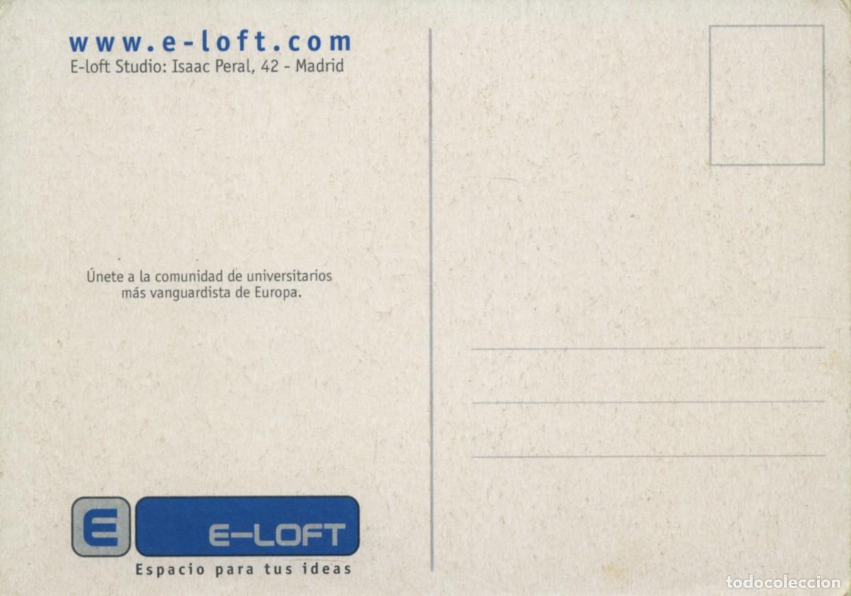 Postales: Postal publicitaria E-LOFT. Sin circular. - Foto 2