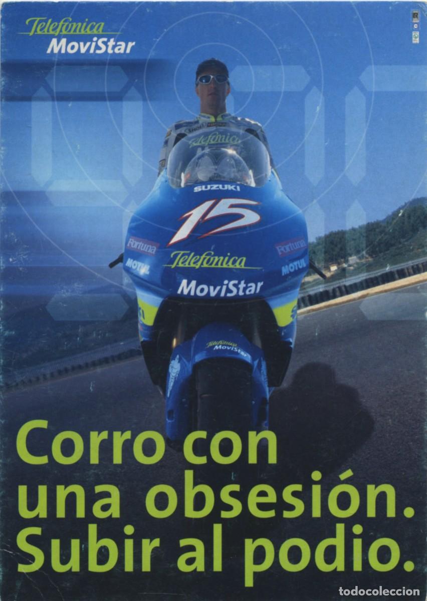 Postales: Telef&oacute;nica Movistar en MotoGP. Sin circular. - Foto 1