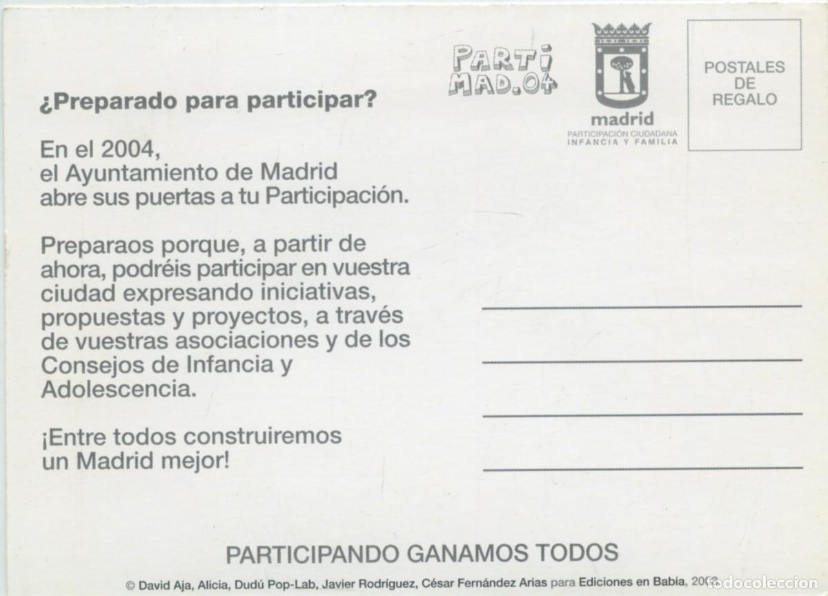 Postales: PARTIMAD.04. Sin circular. EDICIONES EN BABIA. 2003 - Foto 2