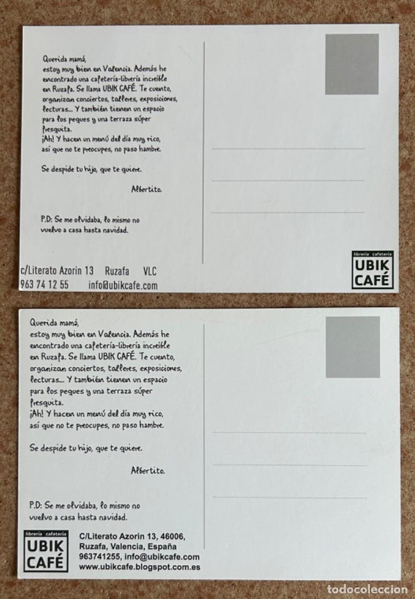 Postales: Ubik Caf&eacute; - dos postales - Foto 2