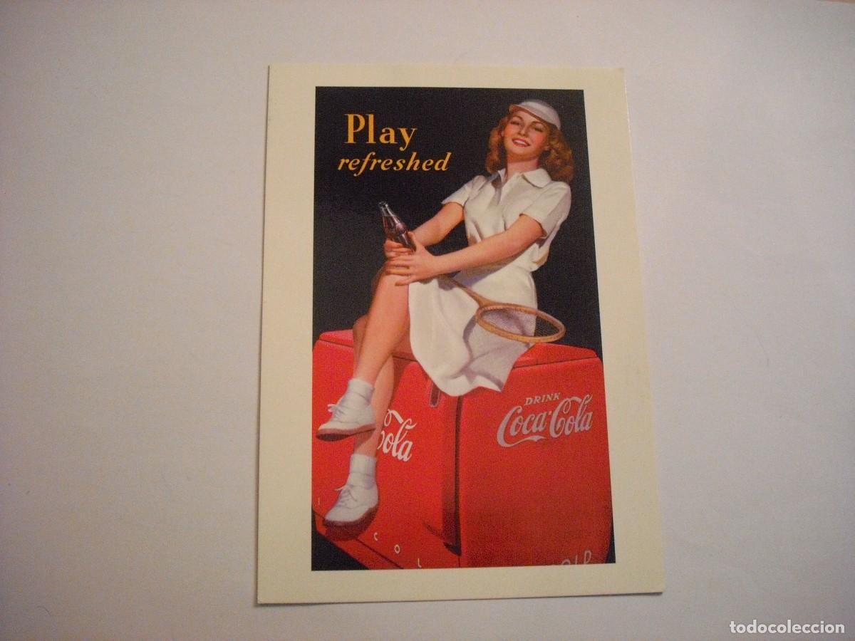 Postales: POSTAL PUBLICITARIA DE COCA COLA . FACSIMIL - Foto 1