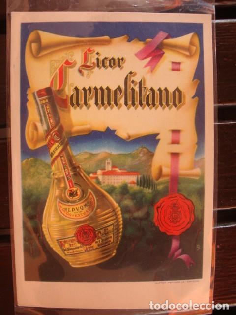 Postales: LICOR CARMELITANO PUBLICIDAD - Foto 1
