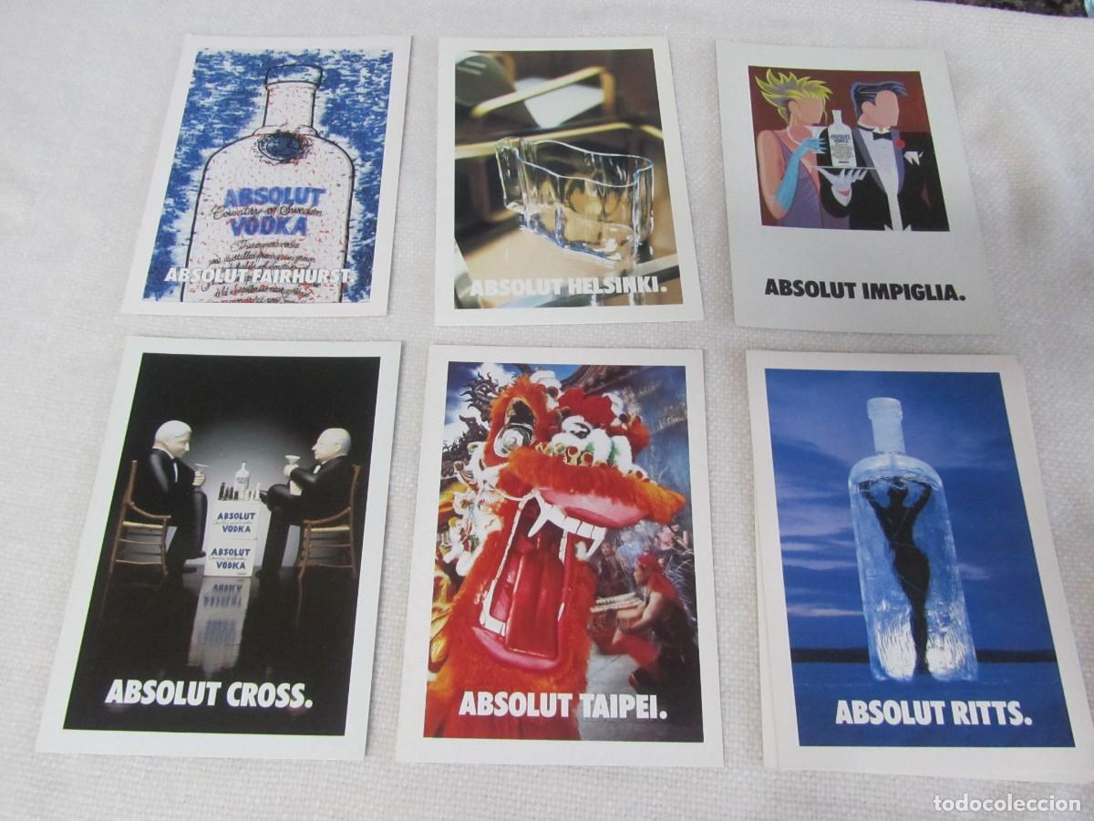Postales: POSTALES PUBLICITARIAS DE ABSOLUT VODKA - Foto 1