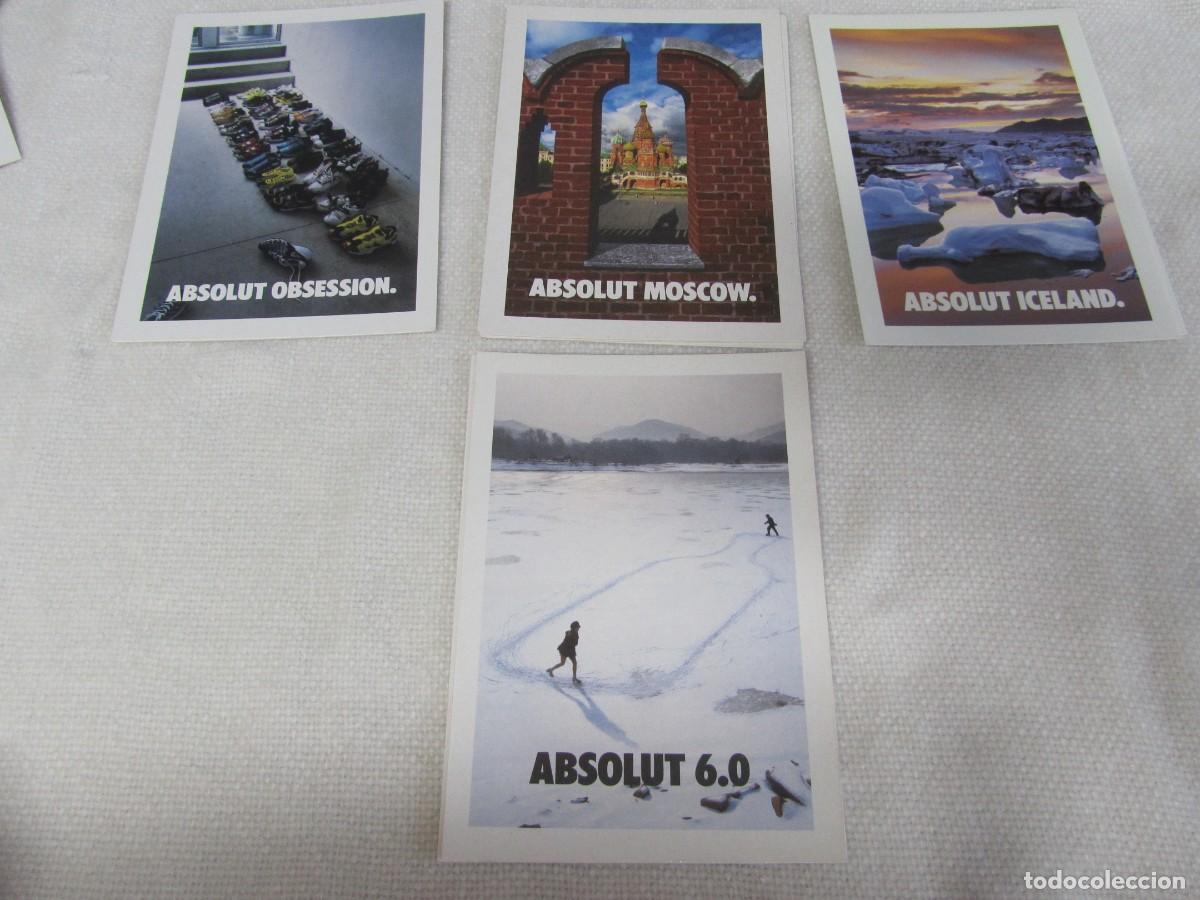 Postales: POSTALES PUBLICITARIAS DE ABSOLUT VODKA - Foto 3