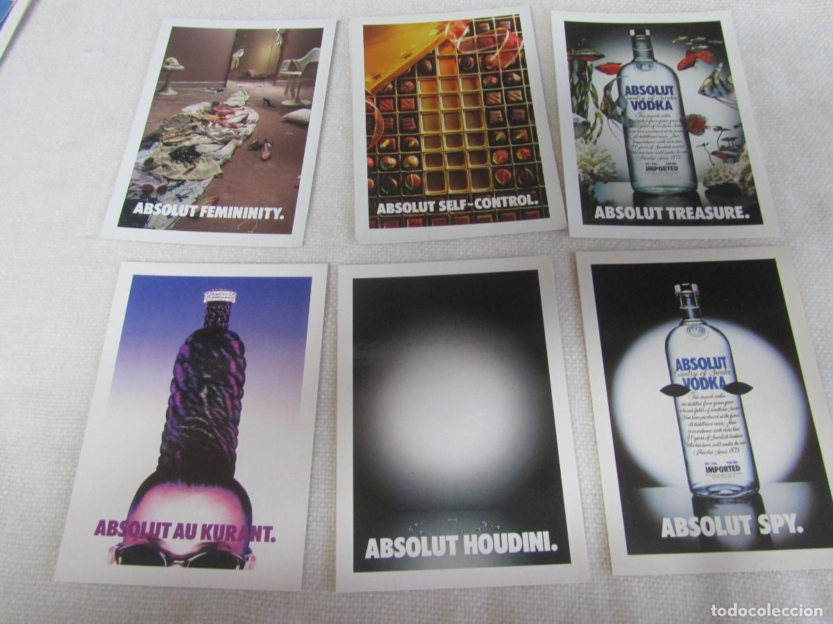 Postales: POSTALES PUBLICITARIAS DE ABSOLUT VODKA - Foto 5