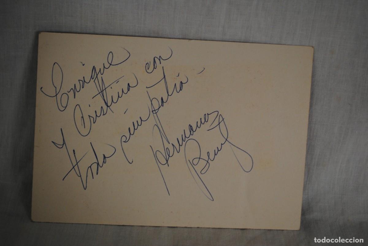 Postales: HERMANAS BENITEZ , DEDICADA . - Foto 2